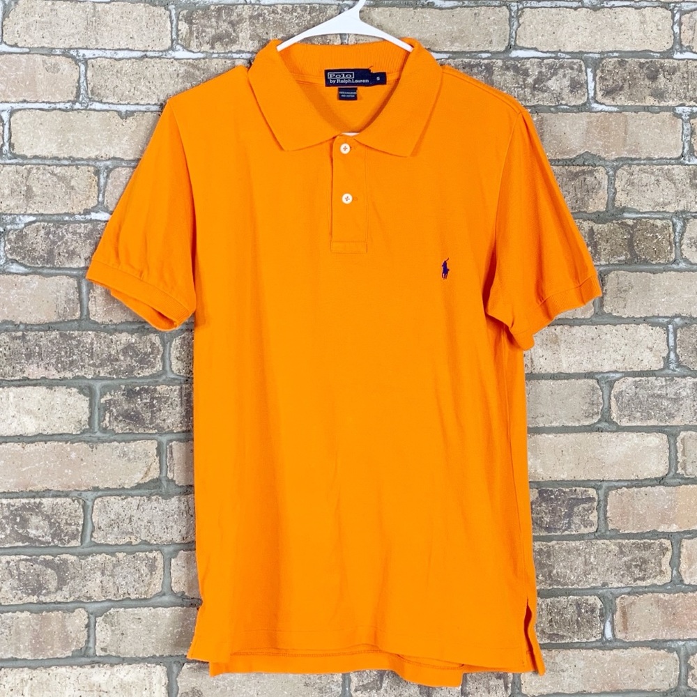 Polo Ralph Lauren men Size S Orange Polo Shirt